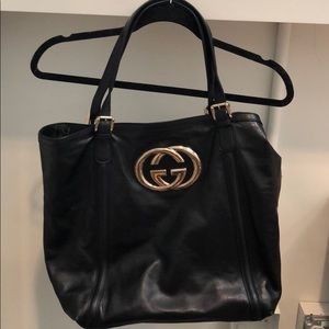 Authentic Gucci Britt Tote Large